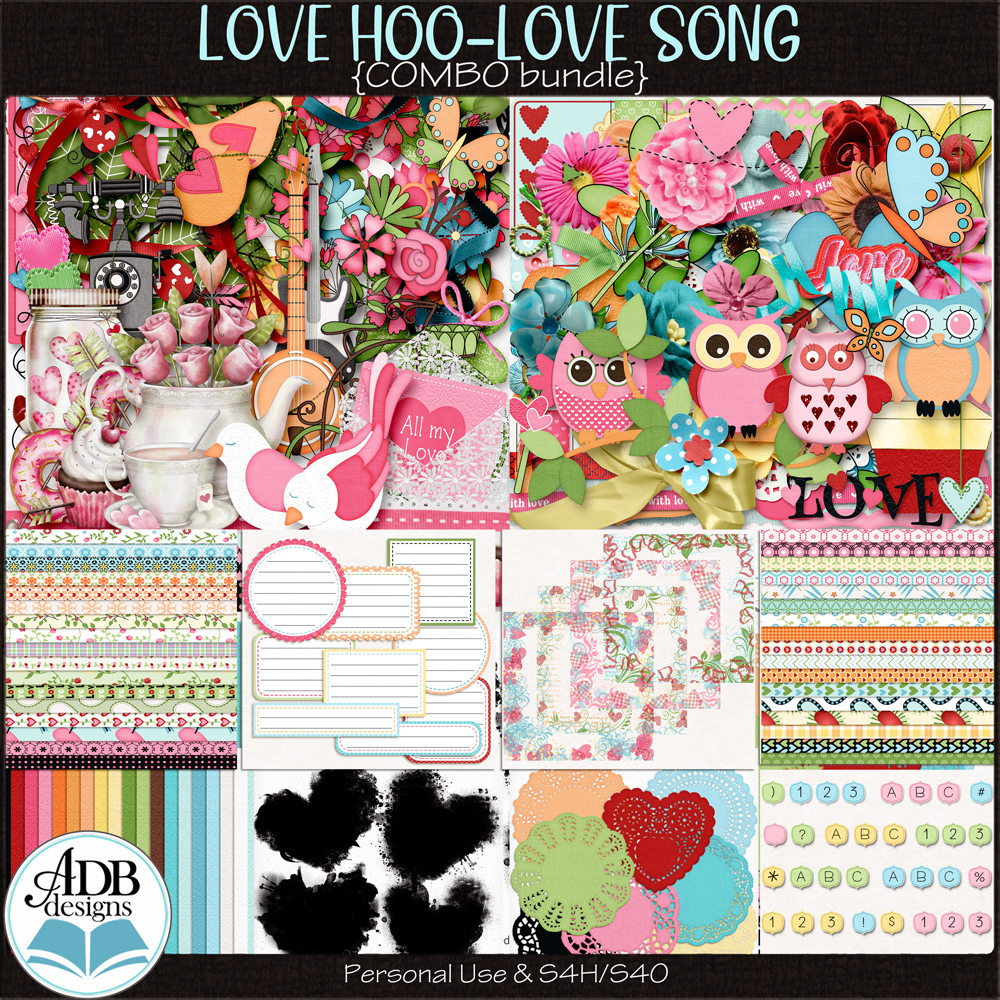 Love Hoo - Love Song Combo Bundle by ADB Designs