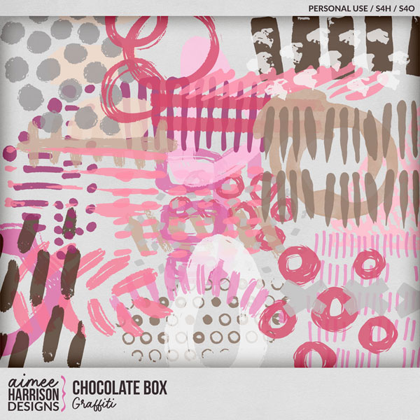 Chocolate Box Stamps by Aimee Harrison