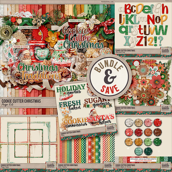 Cookie Cutter Christmas Collection by Aimee Harrison