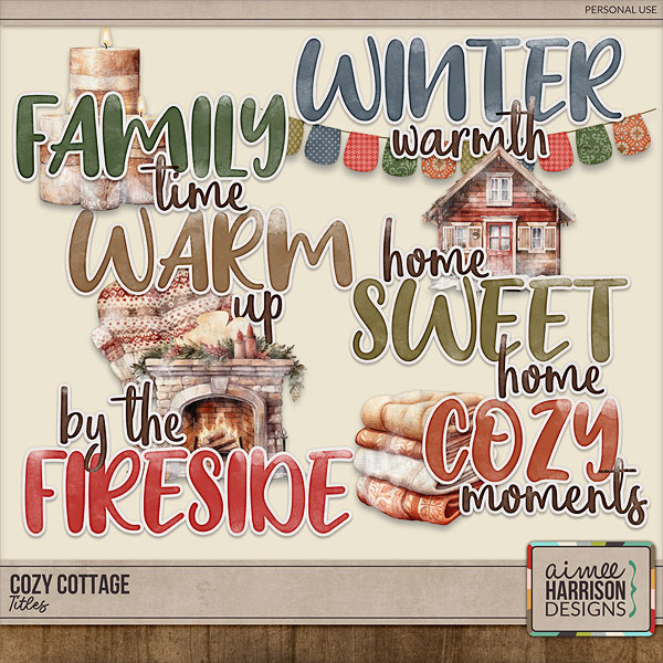 Cozy Cottage Titles by Aimee Harrison