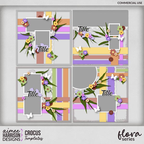 Crocus Templates by Aimee Harrison