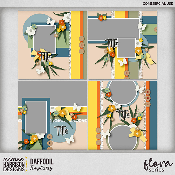 Daffodil Templates by Aimee Harrison