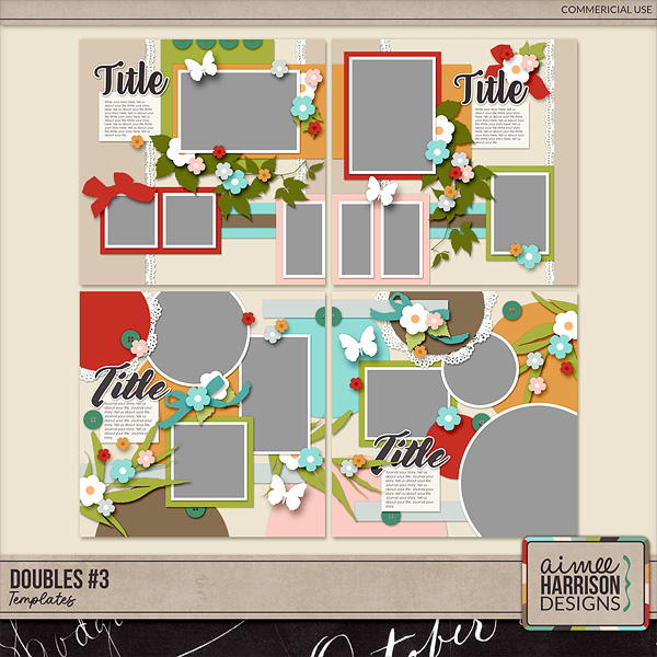 Doubles #3 Templates by Aimee Harrison