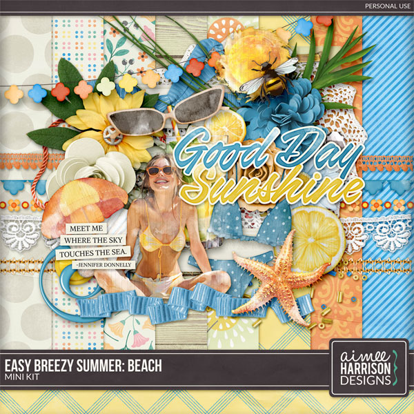 Easy Breezy Summer: Beach Mini Kit by Aimee Harrison