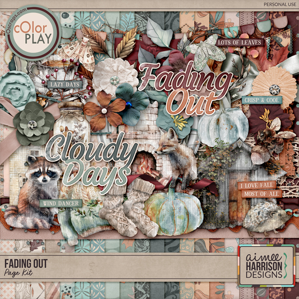 Fading Out Page Kit by Aimee Harrison