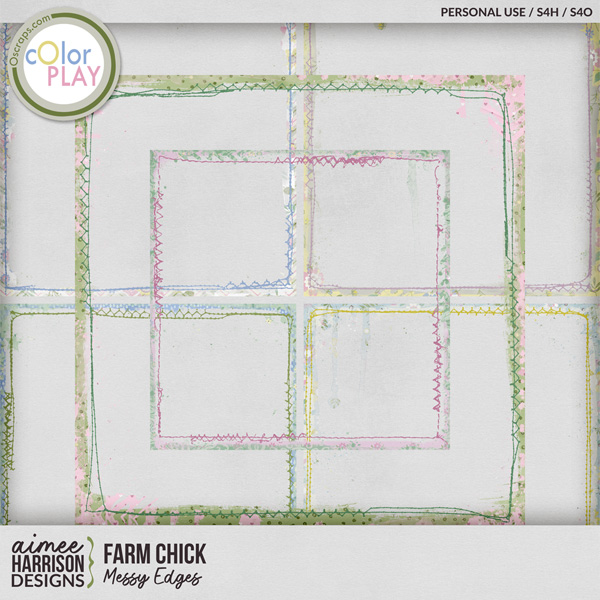 Farm Chick Messy Edges by Aimee Harrison