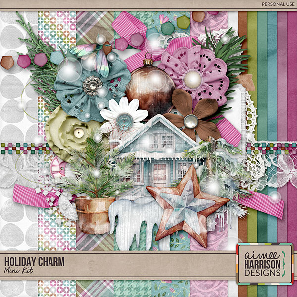 Holiday Charm Mini Kit by Aimee Harrison