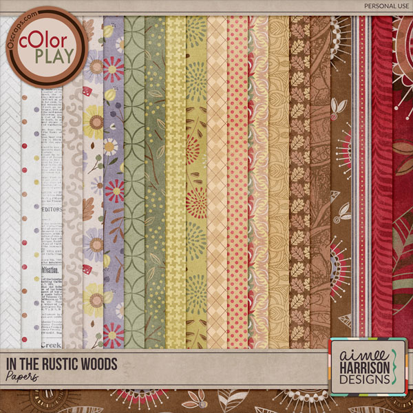 In the Rustic Woods Papers by Aimee Harrison