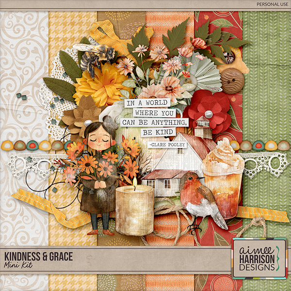 Kindness & Grace Mini Kit by Aimee Harrison