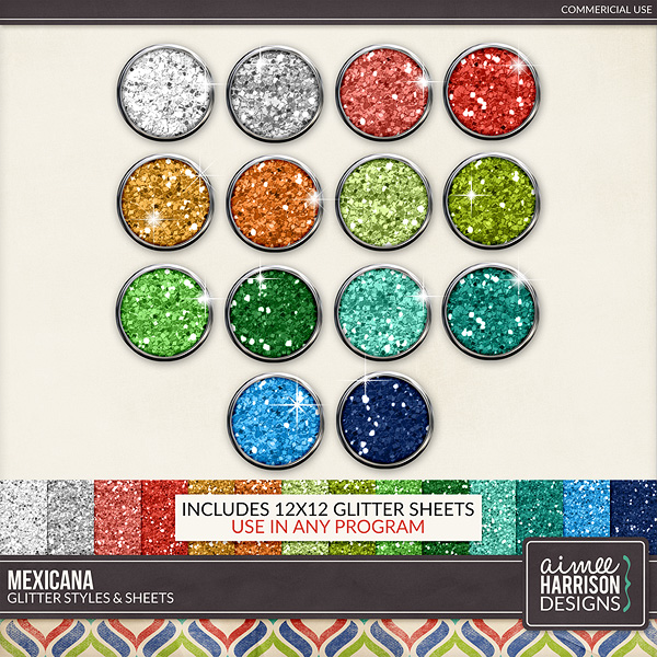 Mexicana Glitters by Aimee Harrison