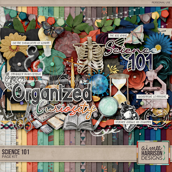 Science 101 Page Kit by Aimee Harrison