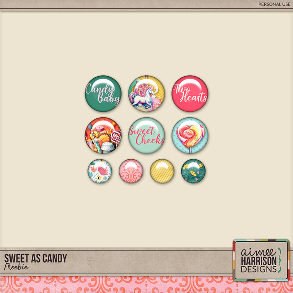 Sweet as Candy Freebie by Aimee Harrison