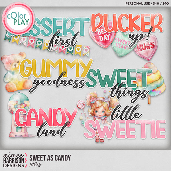 Sweet as Candy Titles by Aimee Harrison