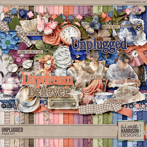 Unplugged Page Kit by Aimee Harrison