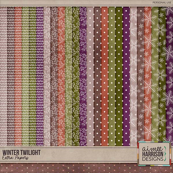 Winter Twilight Extra Papers by Aimee Harrison