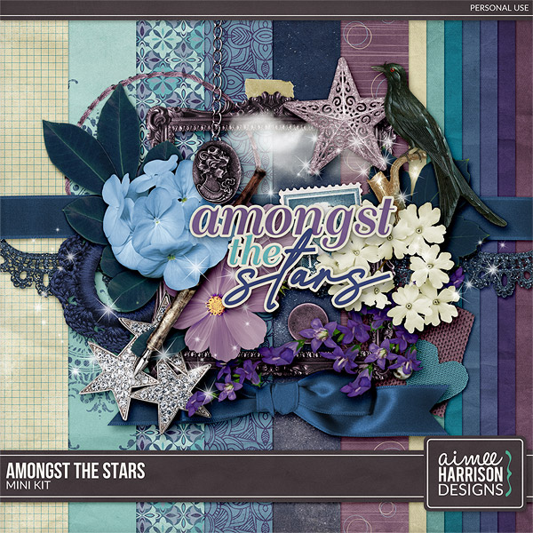 Amongst the Stars Mini Kit by Aimee Harrison