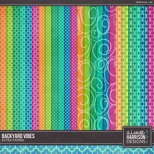 Backyard Vibes Extra Papers by Aimee Harrison