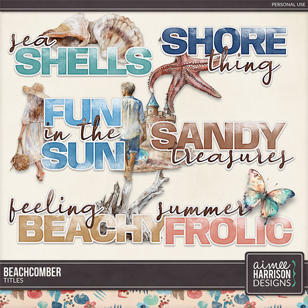 Beachcomber Titles by Aimee Harrison