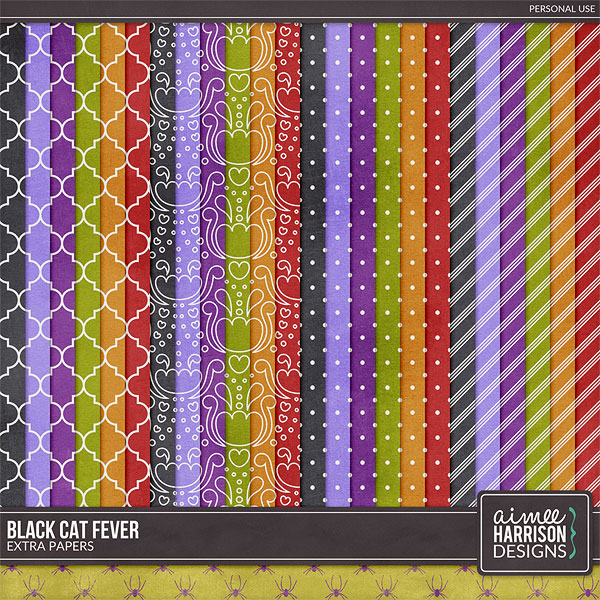 Black Cat Fever Extra Papers by Aimee Harrison