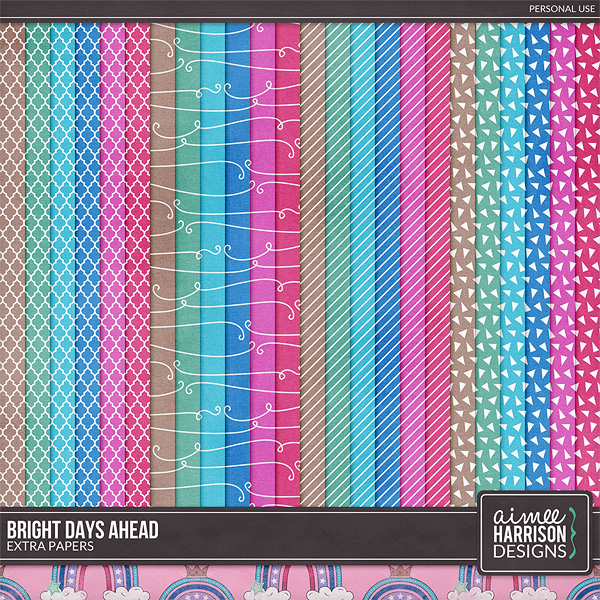 Bright Days Ahead Extra Papers by Aimee Harrison