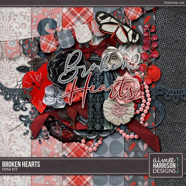 Broken Hearts Mini Kit by Aimee Harrison
