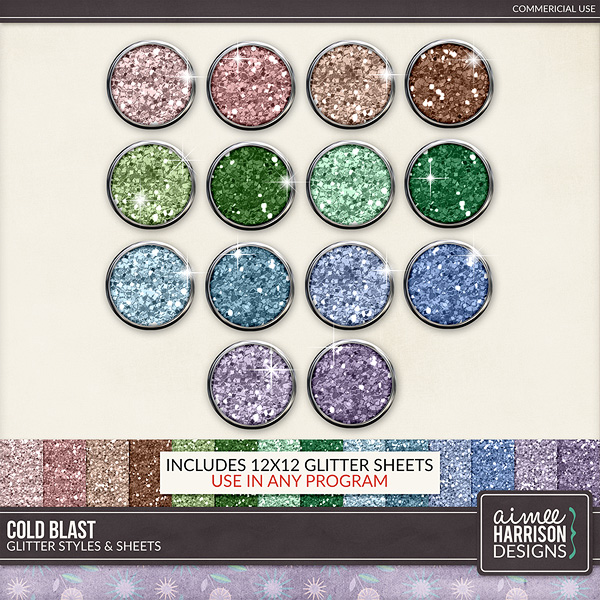 Cold Blast Glitters by Aimee Harrison