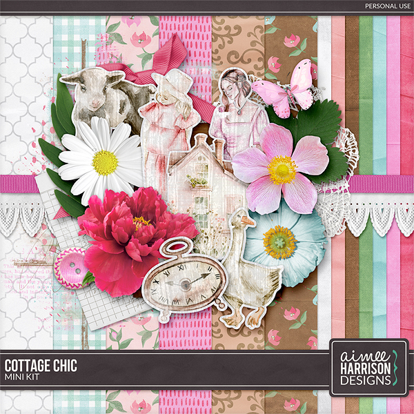 Cottage Chic Mini Kit by Aimee Harrison