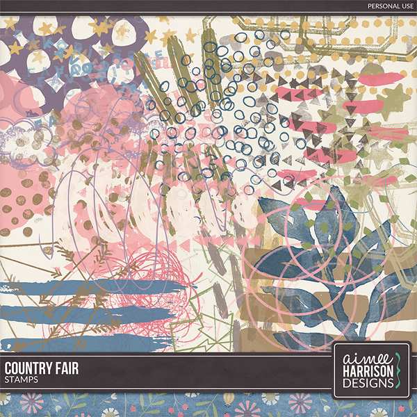 County Fair Stamps by Aimee Harrison