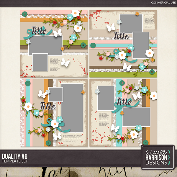 Duality #6 Template Set by Aimee Harrison