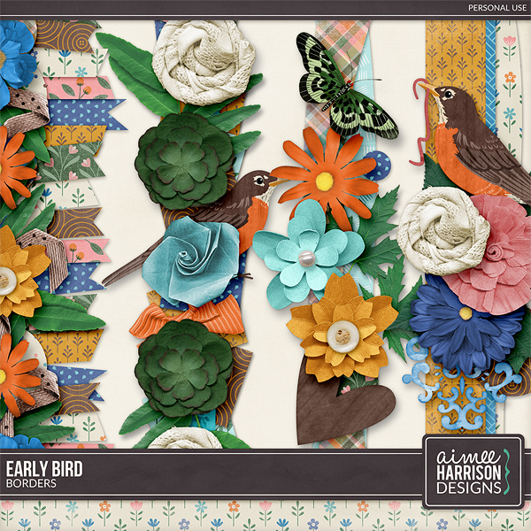 Early Bird Borders by Aimee Harrison