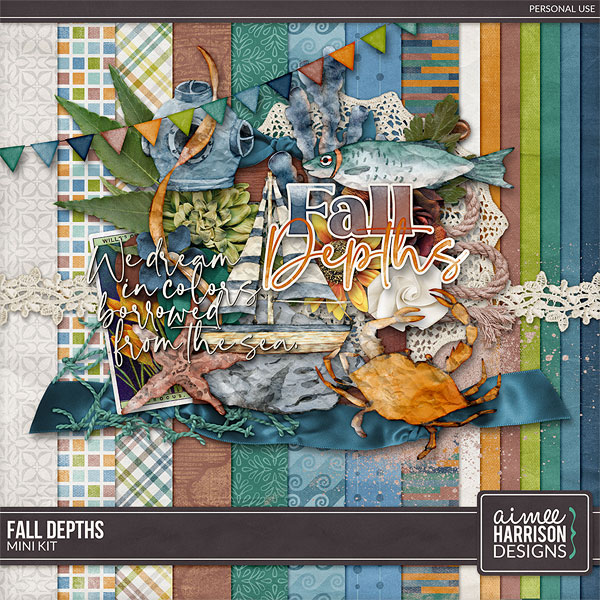 Fall Depths Mini Kit by Aimee Harrison