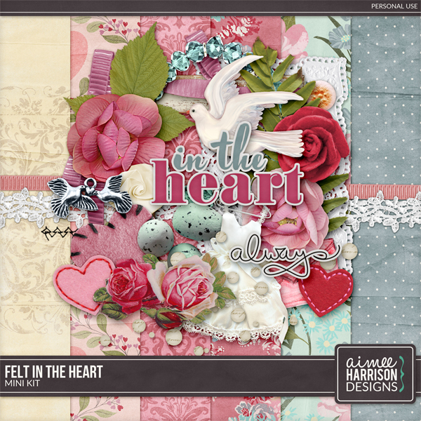 Felt in the Heart Mini Kit by Aimee Harrison