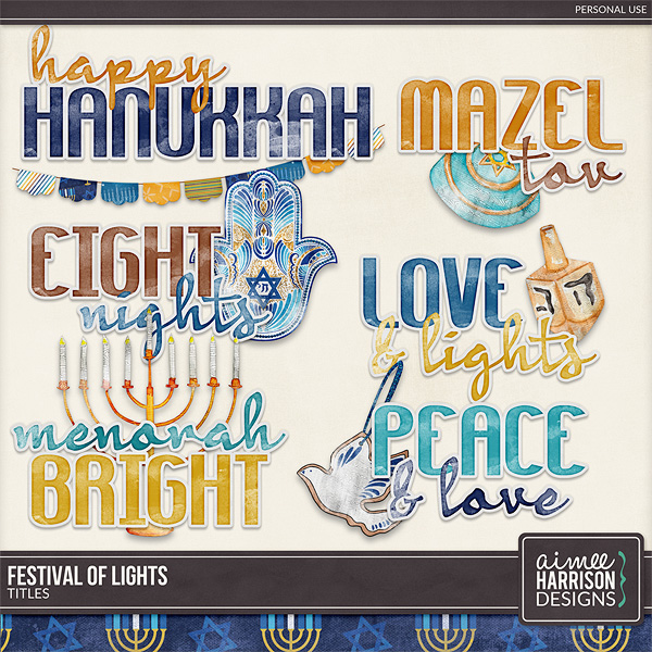 Festival of Lights Titles by Aimee Harrison