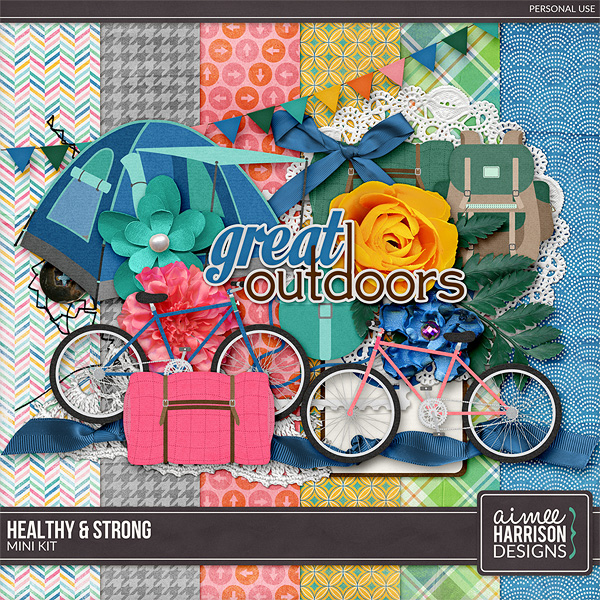 Healthy and Strong Mini Kit by Aimee Harrison