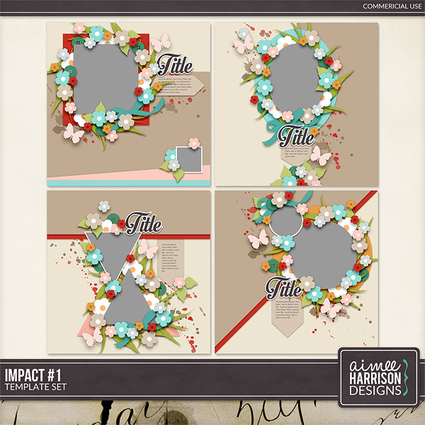 Impact #1 Template Set by Aimee Harrison