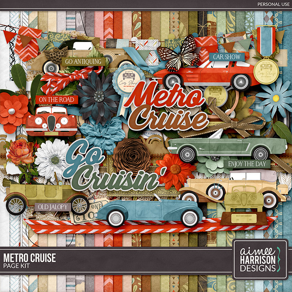 Metro Cruise Page Kit by Aimee Harrison