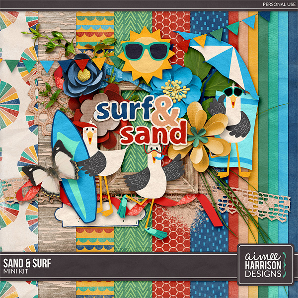 Sand and Surf Mini Kit by Aimee Harrison