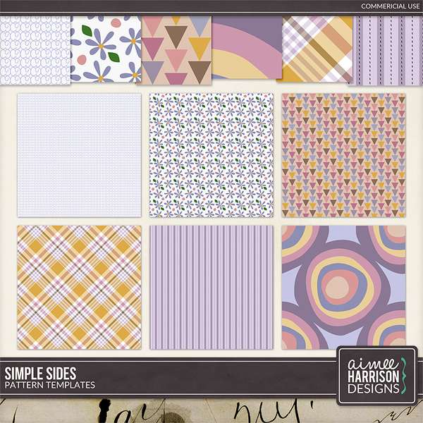 Simple Sides Layered Patterns by Aimee Harrison