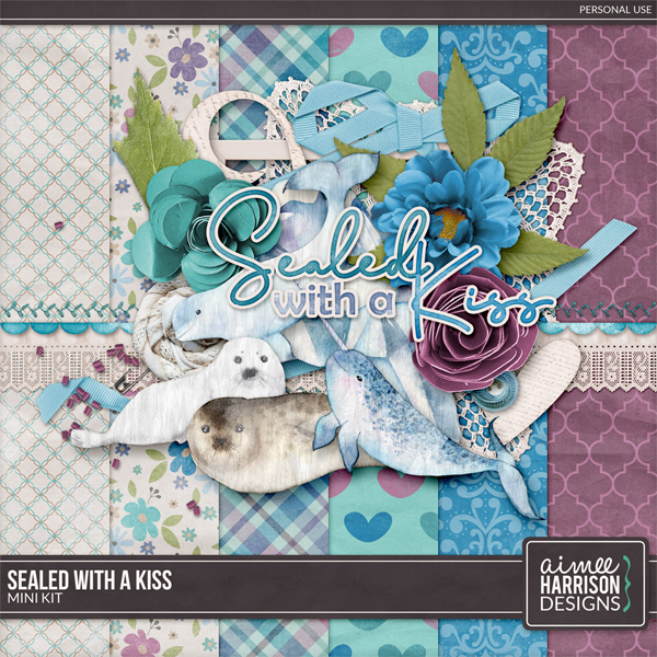 Sealed with a Kiss Mini Kit by Aimee Harrison