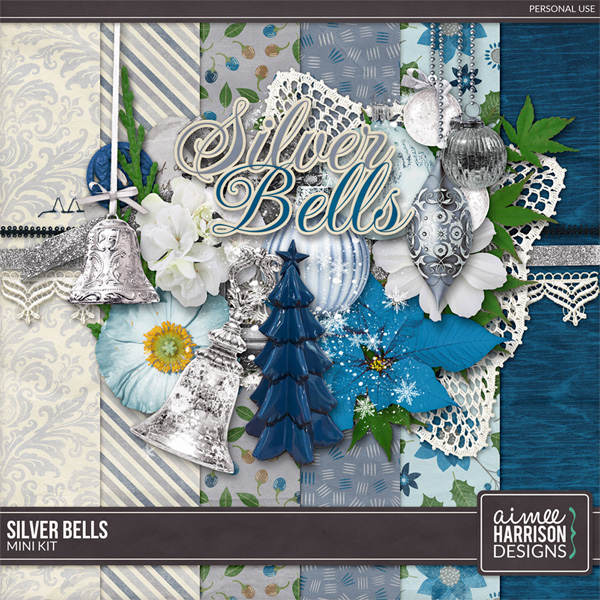 Silver Bells Mini Kit by Aimee Harrison