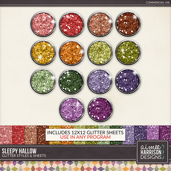 Sleepy Hallow Glitters by Aimee Harrison