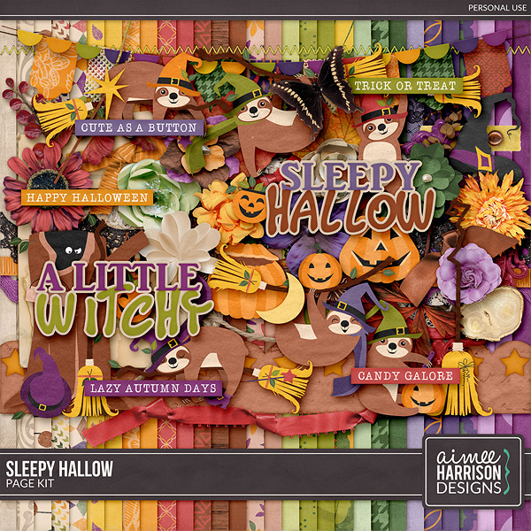 Sleepy Hallow Page Kit by Aimee Harrison