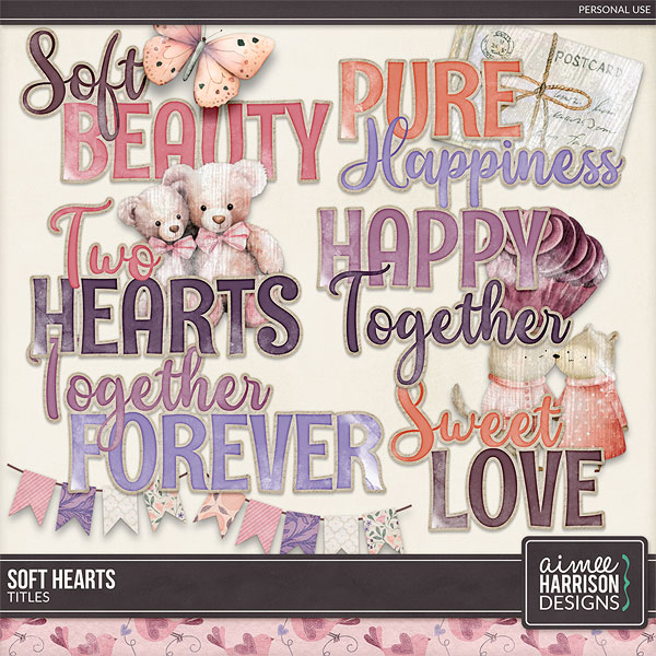 Soft Hearts Titles by Aimee Harrison