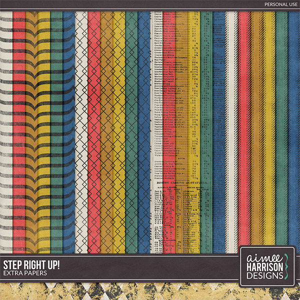 Step Right Up! Extra Papers by Aimee Harrison
