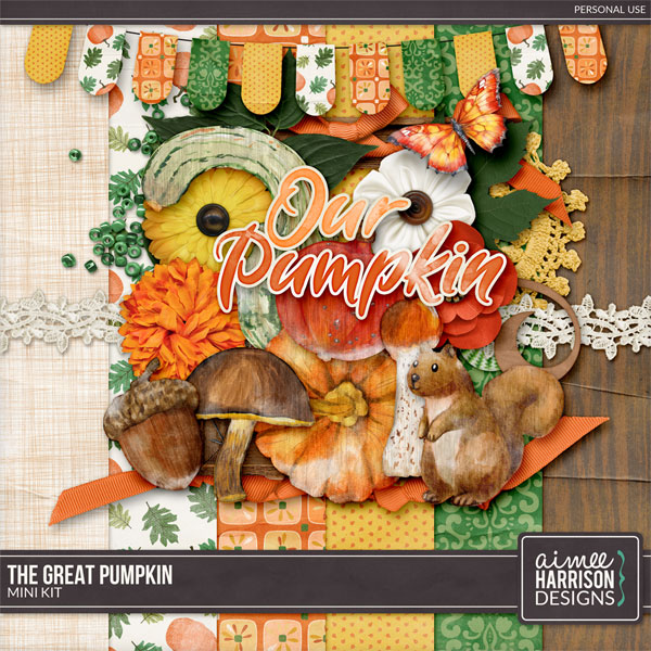 The Great Pumpkin Mini Kit by Aimee Harrison