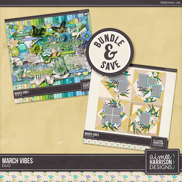 March Vibes Duo by Aimee Harrison