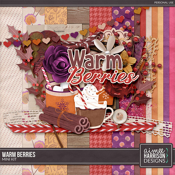 Warm Berries Mini Kit by Aimee Harrison