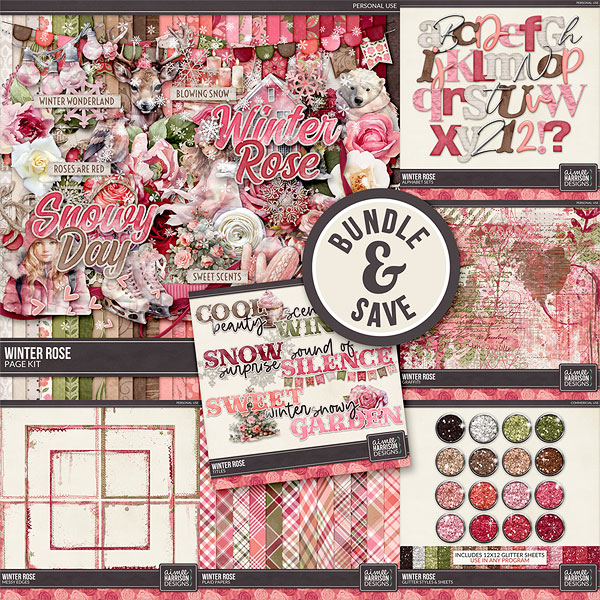 Winter Rose Collection by Aimee Harrison