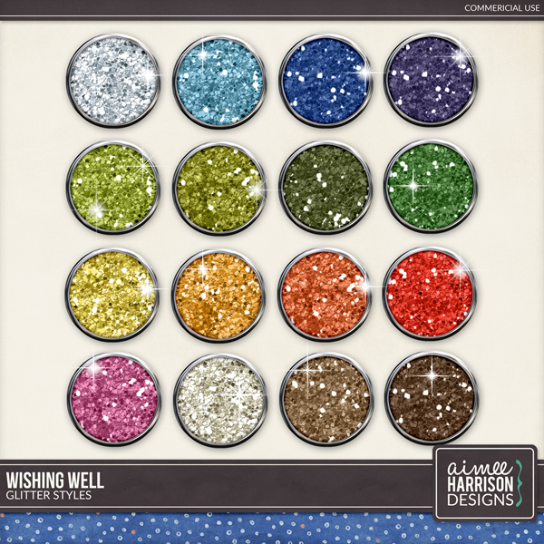 Wishing Well Glitters by Aimee Harrison