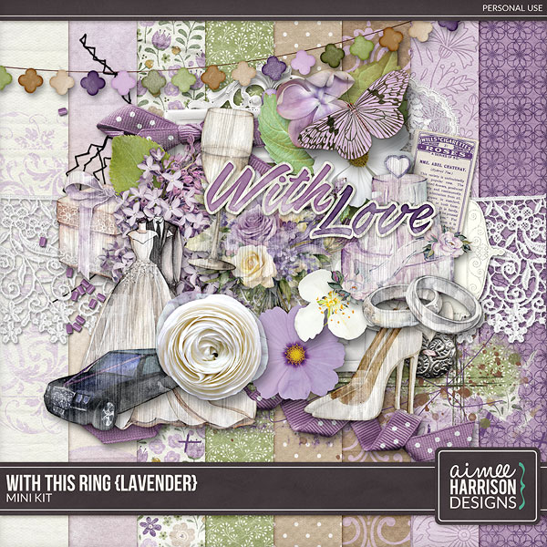 With This Ring Lavender Mini Kit by Aimee Harrison